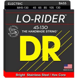 DR 디알 <br>로라이더 5현베이스줄 스탠 헥사코어 45130 45-130 LoRider 5String Bass <br>MH5-130