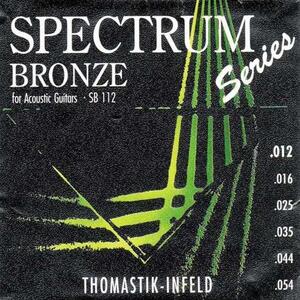 토마스틱인펠드 <br>Thomastik <br>SB112 통기타줄 <br>Spectrum Bronze 라운드와운드 <br>012-054