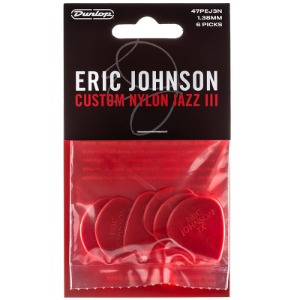 DUNLOP 던롭 <br>에릭존슨 재즈3 피크 6개 <br>Eric Johnson JazzIII (6)