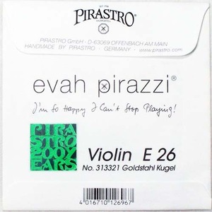 PIRASTRO 피라스트로 <br>에바피라찌 evah pirazzi 바이올린 E 골드 <br>1번줄, 골드스틸