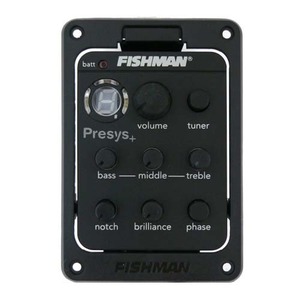 FISHMAN 피쉬맨 <br>프리시스 플러스 Presys+ <br>온보드장착 통기타픽업 <Br>피에조,측면가공,벌크포장