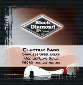 BLACKDIAMOND 블랙다이아몬드 <br>4현베이스줄 세트 스테인리스스틸 45-100 <br>400ML